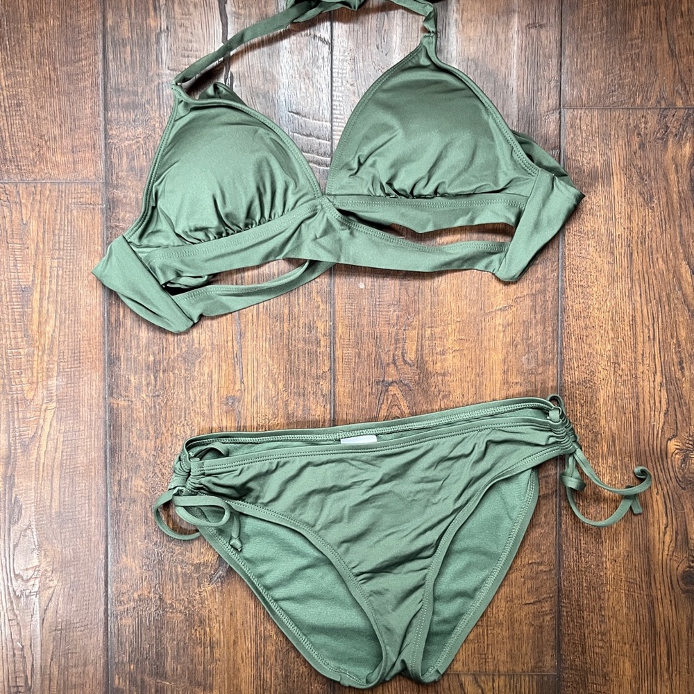Forest Green Bikini